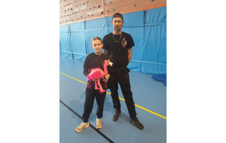 Equipe salle Lola Yohan
